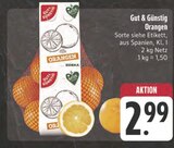 Orangen Angebote von Gut & Günstig bei E center Weimar für 2,99 €