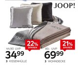 Wohndecke „Uni-Doubleface“ oder Kissenhülle „Uni-Doubleface“ Angebote von Joop! bei XXXLutz Möbelhäuser Krefeld für 34,99 €