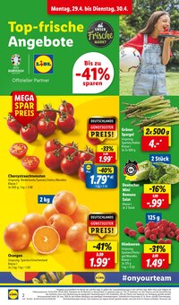 Tomaten im Lidl Prospekt "LIDL LOHNT SICH" mit 62 Seiten (Chemnitz)