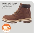 Schuhe im V-Markt Prospekt Herren Schnürstiefel im aktuellen V-Markt Prospekt für 49,99 €