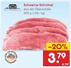 Schweine-Schnitzel im Netto Marken-Discount Prospekt Schweine-Schnitzel von Gut Ponholz im aktuellen Netto Marken-Discount Prospekt für 3,79 €