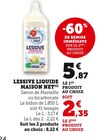 Lessive liquide - Maison Net - Super U à Thonon-les-Bains Lessive liquide - Maison Net en promo chez Super U Thonon-les-Bains à 2,35 €