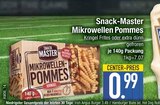 Mikrowellen Pommes von Snack-Master im aktuellen EDEKA Prospekt für 0,99 €