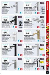 Promotion Mitigeur Lavabo dans le prospectus Brico Dépôt, valable du 24/10/2025 au 06/11/2025 Promo Mitigeur Lavabo dans le catalogue Brico Dépôt du moment à la page 19