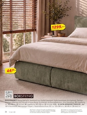 Boxspringbett im Höffner Prospekt in Paderborn Aktueller Höffner Prospekt mit Boxspringbett, "IMMER BESSER!", Seite 28