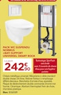 Pack WC suspendu Normus + Bati support universel Smart Rock - Gedimat à Vincennes Pack WC suspendu Normus + Bati support universel Smart Rock en promo chez Gedimat Vincennes à 242,90 €