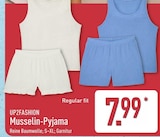 ALDI Nord Friedeburg - Musselin-Pyjama Angebot im Prospekt Musselin-Pyjama bei ALDI Nord im Friedeburg Prospekt für 7,99 €