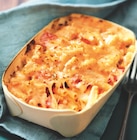 Gratin bio de macaroni complet, tomate, Cantal AOP à 2,99 € dans le catalogue Picard