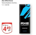Aftershave im Angebot bei GLOBUS in Rüsselsheim Aftershave Angebote von Axe bei GLOBUS Rüsselsheim für 4,49 €