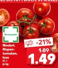 Niederl. Rispentomaten, lose bei Kaufland im Mülheim Prospekt für 1,49 €