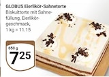 Eierlikör-Sahnetorte im Angebot bei GLOBUS in Erfurt Eierlikör-Sahnetorte Angebote von GLOBUS bei GLOBUS Erfurt für 7,25 €