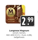 Magnum Almond Angebote von Langnese bei Hieber Lörrach für 2,99 €