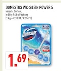 WC-Stein Power 5 im Angebot bei Marktkauf in Bottrop WC-Stein Power 5 Angebote von Domestos bei Marktkauf Bottrop für 1,69 €