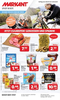 Aktueller Markant Nordwest Prospekt "DER MARKT FÜR GUTES ESSEN UND TRINKEN" Seite 1 von 12 Seiten für Ihlow