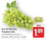 Trauben hell bei EDEKA im Tübingen Prospekt für 1,49 €