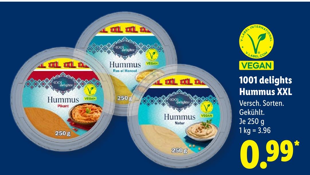 Hummus Pikant