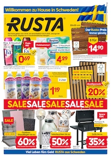 Gartensitzmöbel im Rusta Prospekt "Willkommen zu Hause in Schweden!" mit 16 Seiten (Essen)
