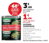 Légumes - CASSEGRAIN en promo chez Super U Légumes - CASSEGRAIN dans le catalogue Super U