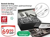 Besteck-Set King 30-teilig von Zwilling im aktuellen GLOBUS Prospekt