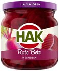Rote Bete im REWE Prospekt Rote Bete von Hak im aktuellen REWE Prospekt für 0,99 €