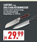 Santoku- oder Edelstahlküchenmesser Angebote bei Marktkauf Dinslaken für 29,99 €