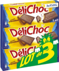 Chocolat au lait - Délichoc - Lidl à Valence Chocolat au lait - Délichoc en promo chez Lidl Valence à 1,95 €