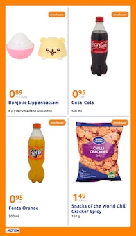 Coca Cola im aktuellen Action Prospekt (Halberstadt) Coca Cola im Action Prospekt "kleine Preise, grosse Freude!" mit 31 Seiten (Halberstadt)