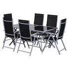 Outsunny Gartensitzgruppe schwarz Aluminium für 426,99 € bei POCO im Angebot Outsunny Gartensitzgruppe schwarz Aluminium im aktuellen POCO Prospekt