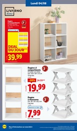 Prix et réduction Meuble Chaussures dans le prospectus Lidl en cours Offre Meuble Chaussures dans le catalogue Lidl du moment à la page 28
