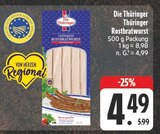Aktuelle Bratwurst Angebote bei E center in Dresden Aktuelles Thüringer Rostbratwurst Angebot bei E center in Dresden ab 4,49 €
