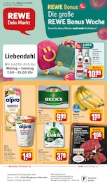 Aktueller REWE Prospekt mit Bananen, "Dein Markt", Seite 1