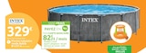 Piscine tubulaire ronde baltik Ø 4,57 m - INTEX en promo chez Mr.Bricolage Rillieux-la-Pape à 329,00 €