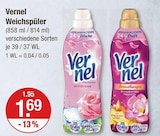 Weichspüler von Vernel im aktuellen V-Markt Prospekt für 1,69 €