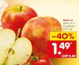 Äpfel im Netto Marken-Discount Prospekt Äpfel rot im aktuellen Netto Marken-Discount Prospekt für 1,49 €