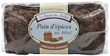 Pain d'épices au miel - LE MANOIR DES ABEILLES en promo chez Intermarché Pain d'épices au miel - LE MANOIR DES ABEILLES dans le catalogue Intermarché