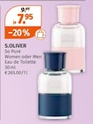 So Pure Women Eau de Toilette im Angebot bei Müller in Oberhausen So Pure Women Eau de Toilette Angebote von S.OLIVER bei Müller Oberhausen für 7,95 €