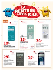 Prospectus Auchan Hypermarché "LA RENTRÉE À PRIX K.O." en cours à Romans-sur-Isère, Page 12 Catalogue Auchan Hypermarché en cours à Romans-sur-Isère, "LA RENTRÉE À PRIX K.O.", Page 12