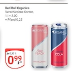 Organics im Angebot bei GLOBUS in Freudenberg Organics Angebote von Red Bull bei GLOBUS Freudenberg für 0,99 €