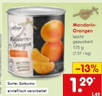 Mandarin-Orangen von  im aktuellen Netto Marken-Discount Prospekt für 1,29 €