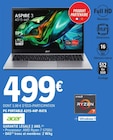 Pc portable - Acer - E.Leclerc à Boulogne-Billancourt Pc portable - Acer en promo chez E.Leclerc Boulogne-Billancourt à 499,00 €