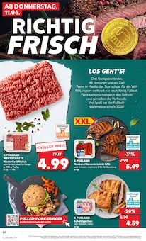 Rindfleisch im aktuellen Kaufland Prospekt (Saarbrücken) Rindfleisch im Kaufland Prospekt "Hier bin ich richtig" mit 50 Seiten (Saarbrücken)
