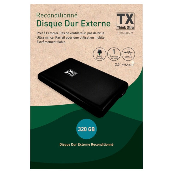 Toshiba Disque Dur Externe 2To - USB 3.0 -Noir - Prix pas cher