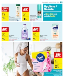 Prix et réduction Shampooing dans le prospectus Carrefour en cours Offre Shampooing dans le catalogue Carrefour du moment à la page 67