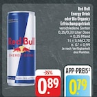 Energy Drink oder Bio Organics Erfrischungsgetränk Angebote von Red Bull bei EDEKA Nürnberg für 0,79 €