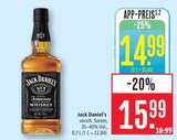 Jack Daniel's im Angebot bei Marktkauf in Friedrichshafen Jack Daniel's Angebote bei Marktkauf Friedrichshafen für 14,99 €