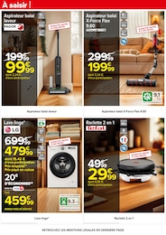 Prix et réduction Aspirateur dans le prospectus Carrefour en cours Offre Aspirateur dans le catalogue Carrefour du moment à la page 42