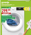 Wärmepumpentrockner DHNE72 im Angebot bei Marktkauf in Düsseldorf Wärmepumpentrockner DHNE72 Angebote von Gorenje bei Marktkauf Düsseldorf für 299,99 €