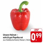 E center Rosenhof - echt & gut Paprika rot Angebot im Prospekt echt & gut Paprika rot bei E center im Rosenhof Prospekt für 0,99 €