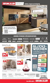 Weinglas im Segmüller Prospekt in Neu-Ulm Aktueller Segmüller Prospekt mit Weinglas, "Zum Glück gibt’s Segmüller - Segmüller Select", Seite 8