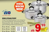 EDELSTAHLTOPF bei E center im Darmstadt Prospekt für 9,99 €